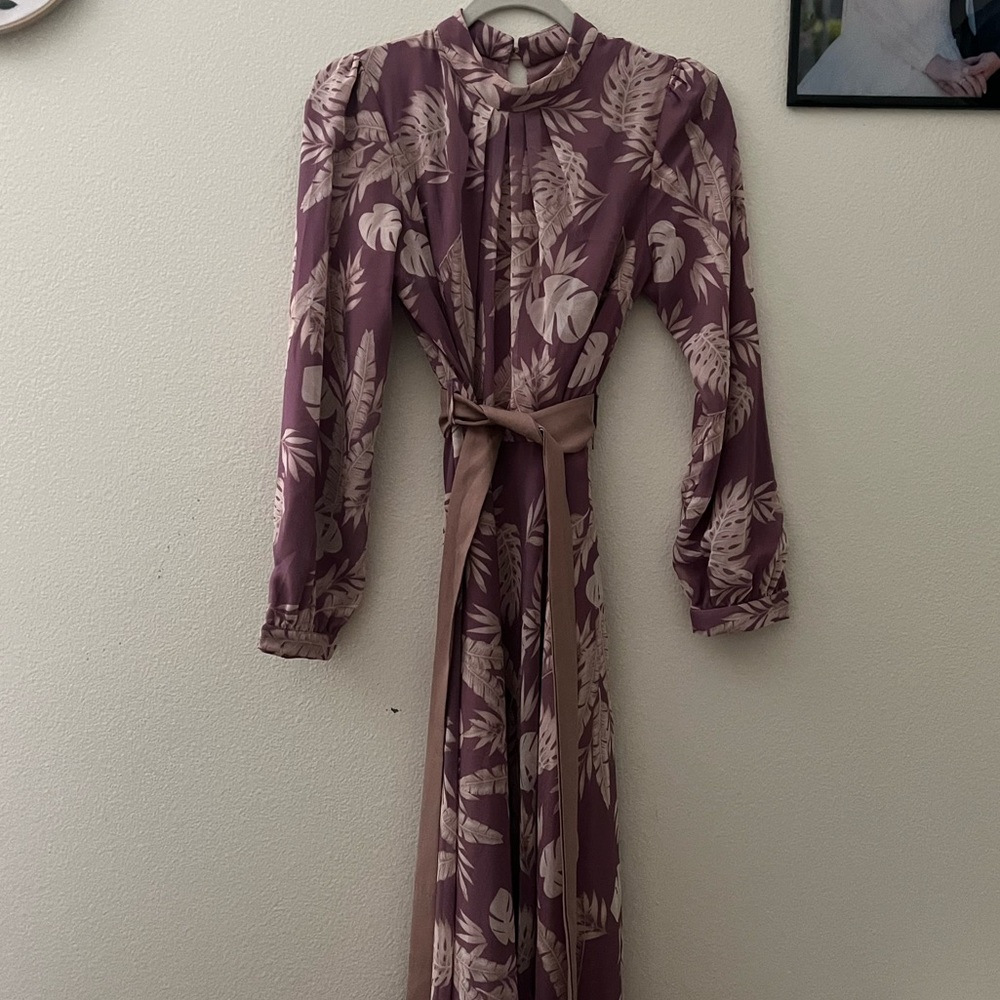 Turkish modest hijab friendly maxi dress worn 1x